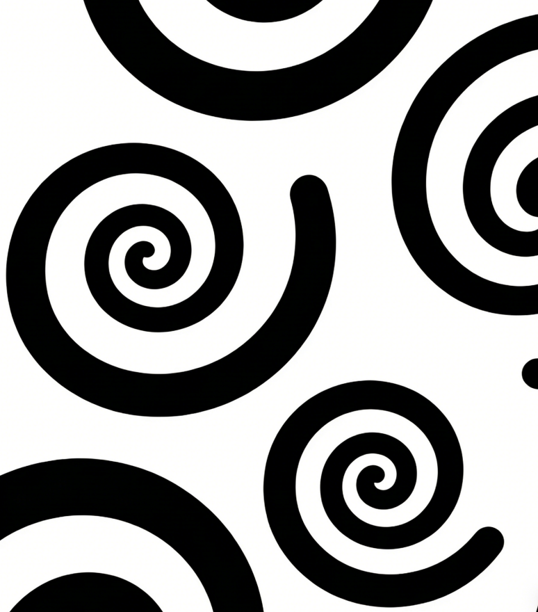 Swirls and spirals doodle