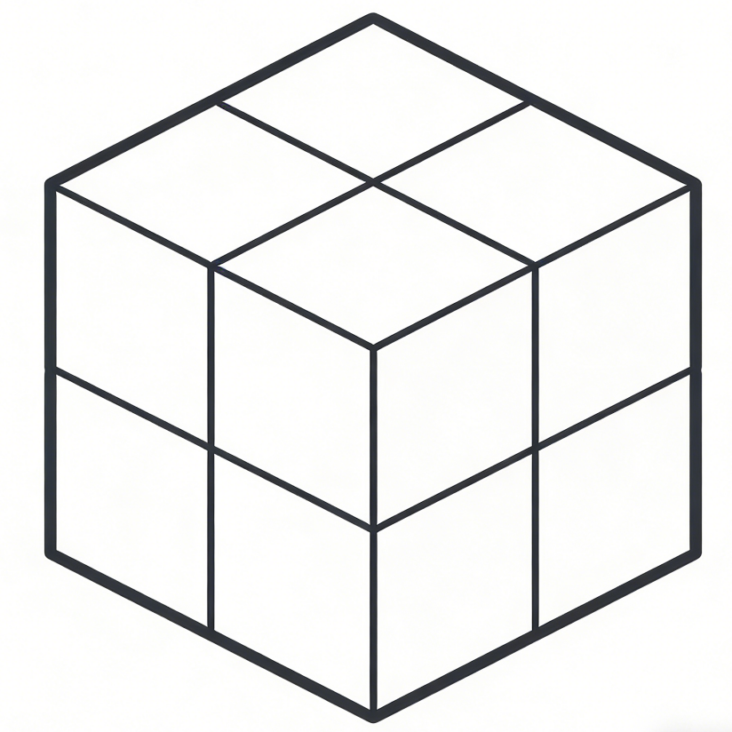 Simple 3D boxes drawing idea