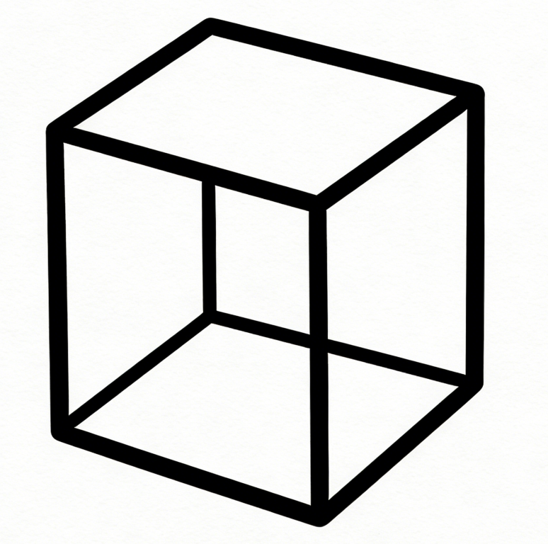 Basic cube drawing idea