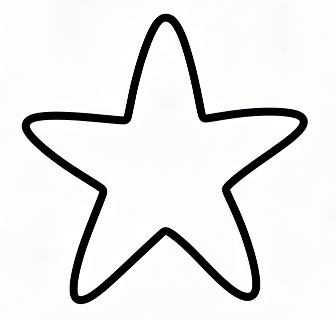 Basic star drawing idea
