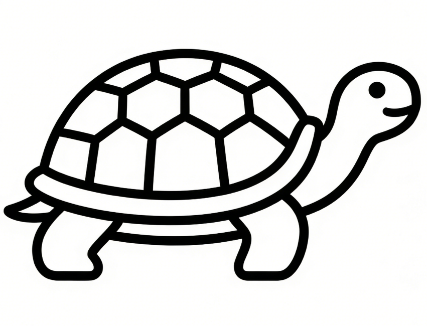 Turtle drawing idea