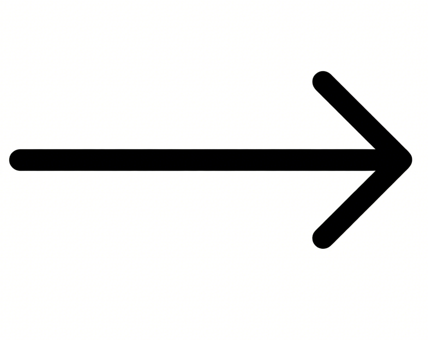 Arrow pointing right drawing idea