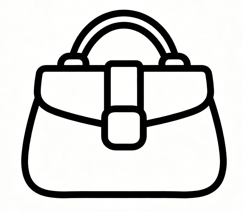 Bag shape drawing idea