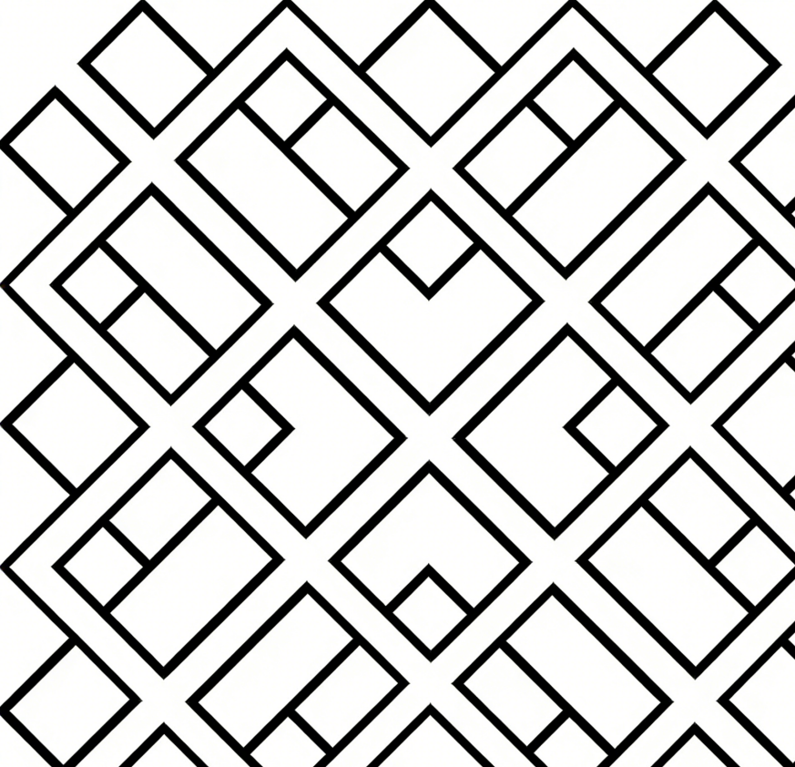 Crosshatch drawing idea