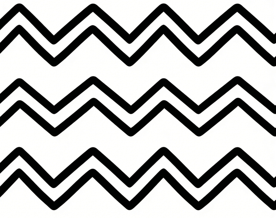 Zigzag pattern drawing idea